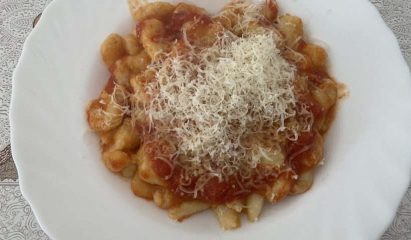 Gli gnocchi. Foto di Salvatore Navone